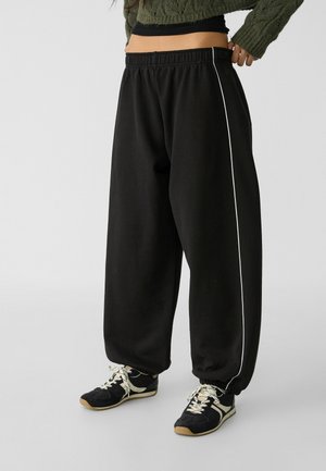 Tracksuit bottoms - black