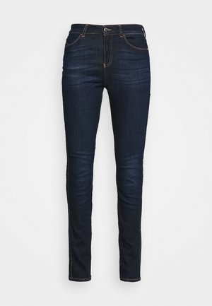 Emporio Armani Skinny-Farkut - dark blue denim