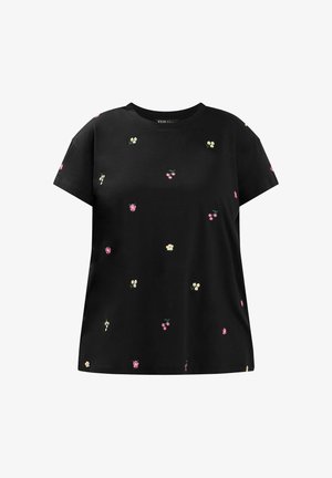 Yours Clothing, PLUS SIZE SHORT SLEEVE T-SHIRTS - T-shirt print - black