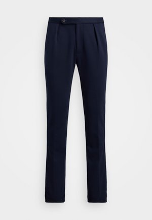 DOUBLE-KNIT SUIT TROUSER - Bukser - aviator navy