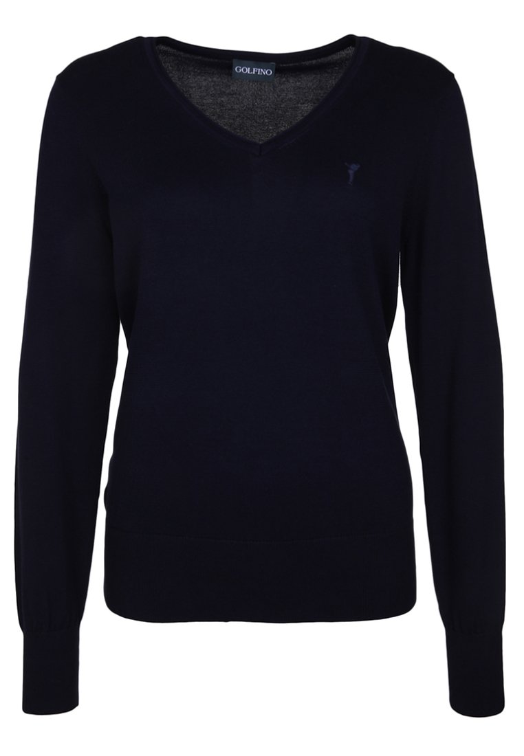 Damen Strickjacken | Golfino ANITA Strickpullover navy/dunkelblau - CL24314 Damen Strickjacken | Golfino ANITA Strickpullover navy/dunkelblau - CL24314