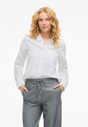 VILA VIDARMA REGULAR SHIRT - Blusa - bright white