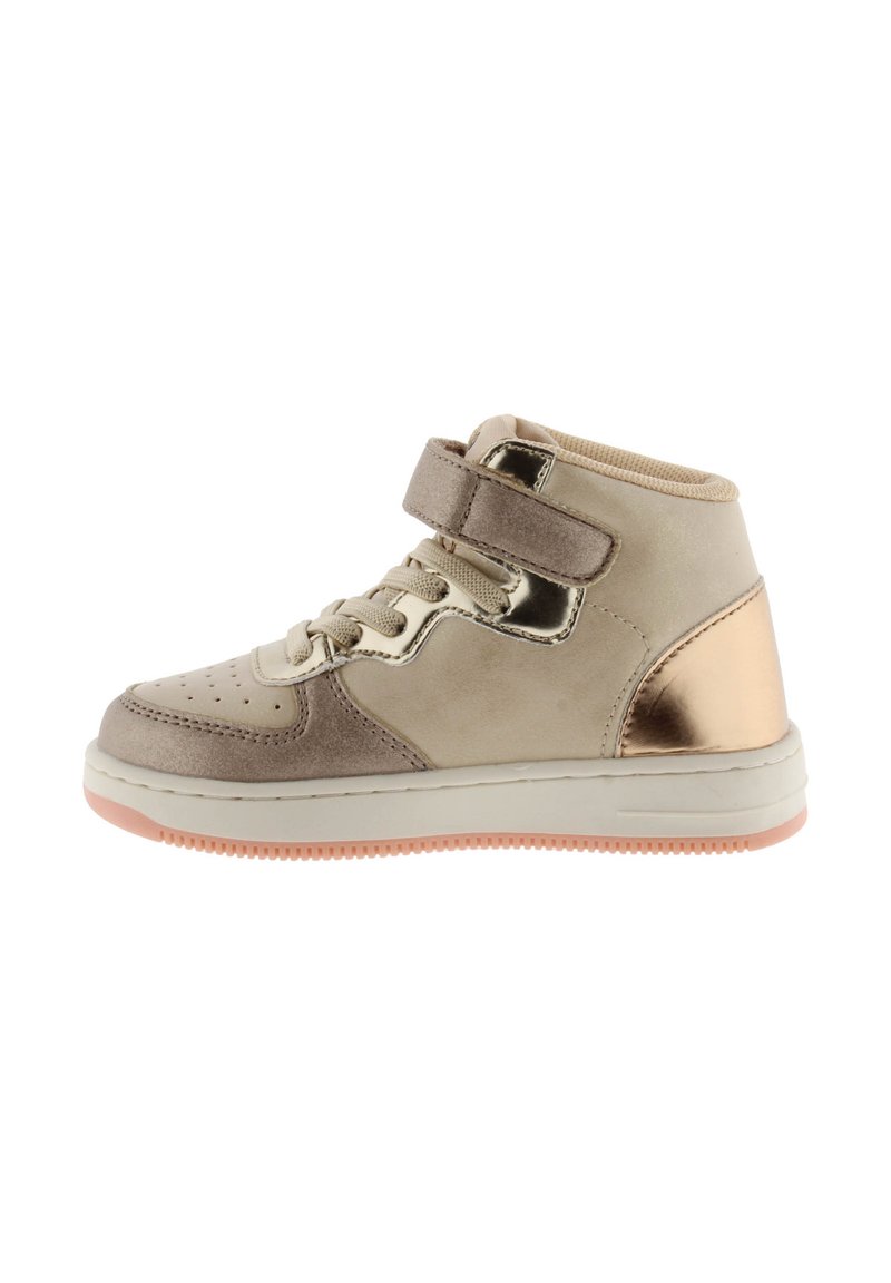 Victoria Shoes TIEMPO MID GLITTER ELASTIC - Scarpe primi passi - platino