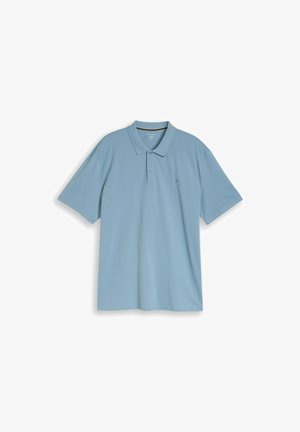 TOM TAILOR, TOM TAILOR POLOSHIRTS PLUS - POLOSHIRT MIT LOGO STICKEREI - Poloshirt - mountain spring blue