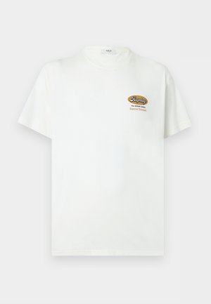 Replay, BUBBLE LOGO - T-shirt imprimé - off-white