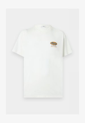 Replay, BUBBLE LOGO - T-shirt imprimé - off-white