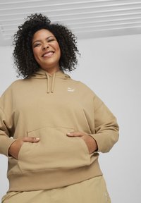 Puma BETTER - Felpa con cappuccio - prairie tan