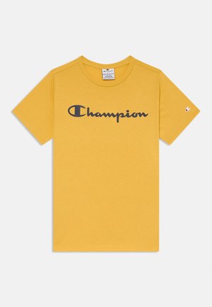 ICONS CONTRAST CREWNECK UNISEX - Print T-shirt - yellow