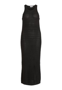 VILA VIMARGOT OPEN O NECK  - Robe longue - black beauty
