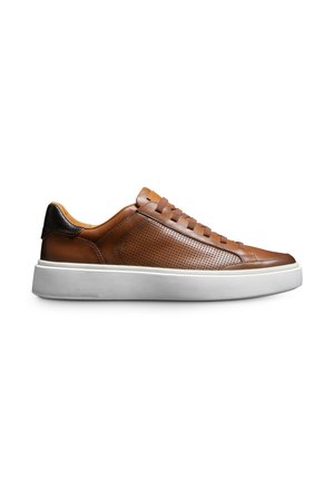 STRETCH - Sneaker low - tan leather