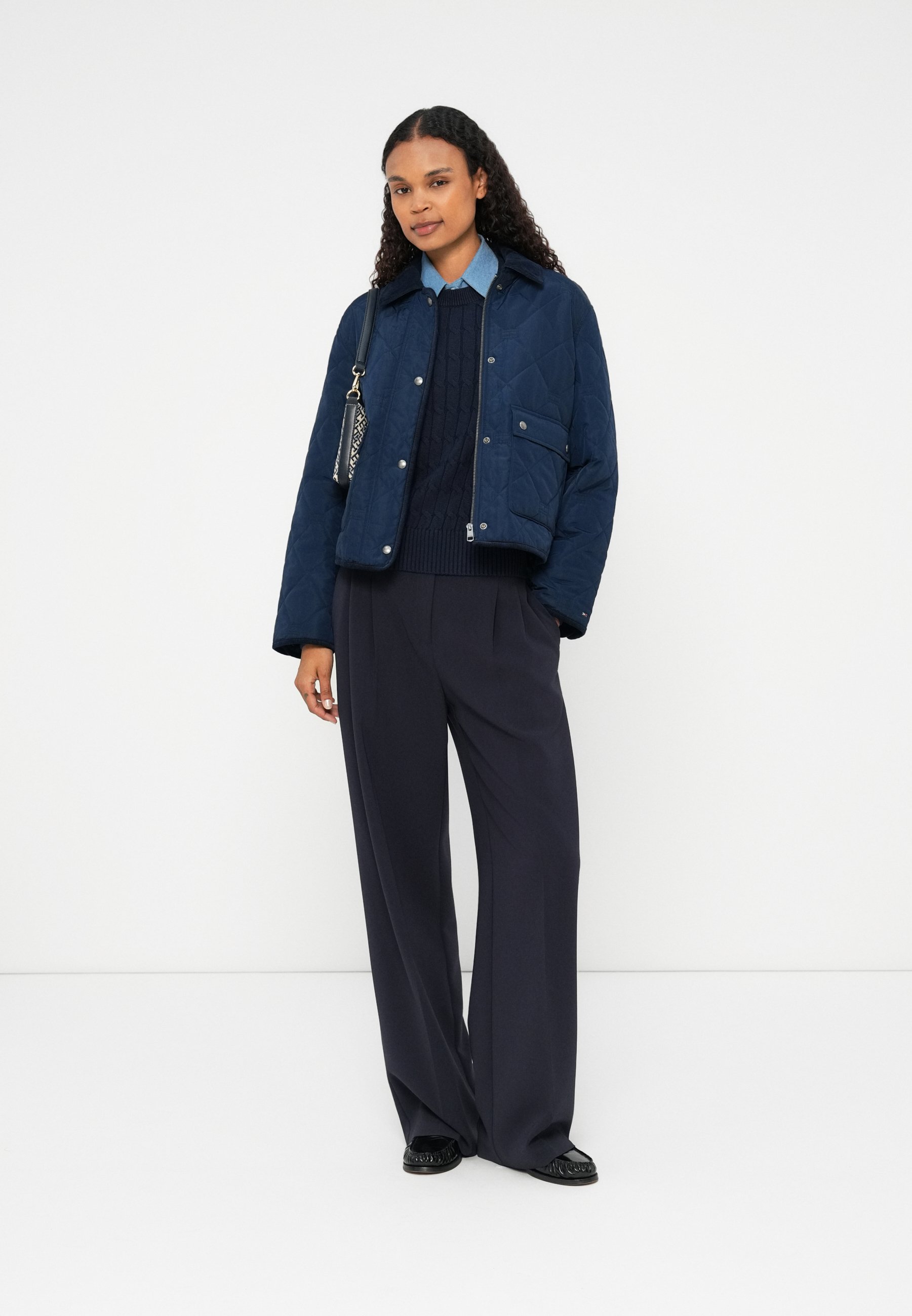 Tommy Hilfiger Light jacket - dark night navy/dark blue - Zalando