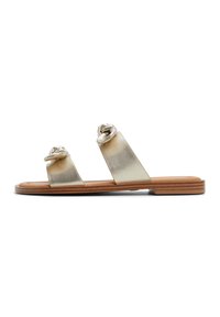 cosmetics aldo sandalias doradas