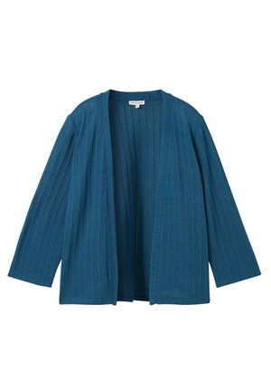 TOM TAILOR Strickjacke - moss blue