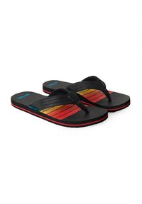 Rip Curl RIPPER BLOOM OPEN - Pool slides - black red