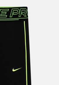 Nike Performance NIKE PRO - Leggingek - black/volt