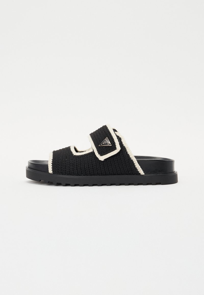 Guess FADENNA - Pantuflas - black/cream