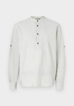 TOM TAILOR DENIM Marškiniai - beige abbey stone chambray