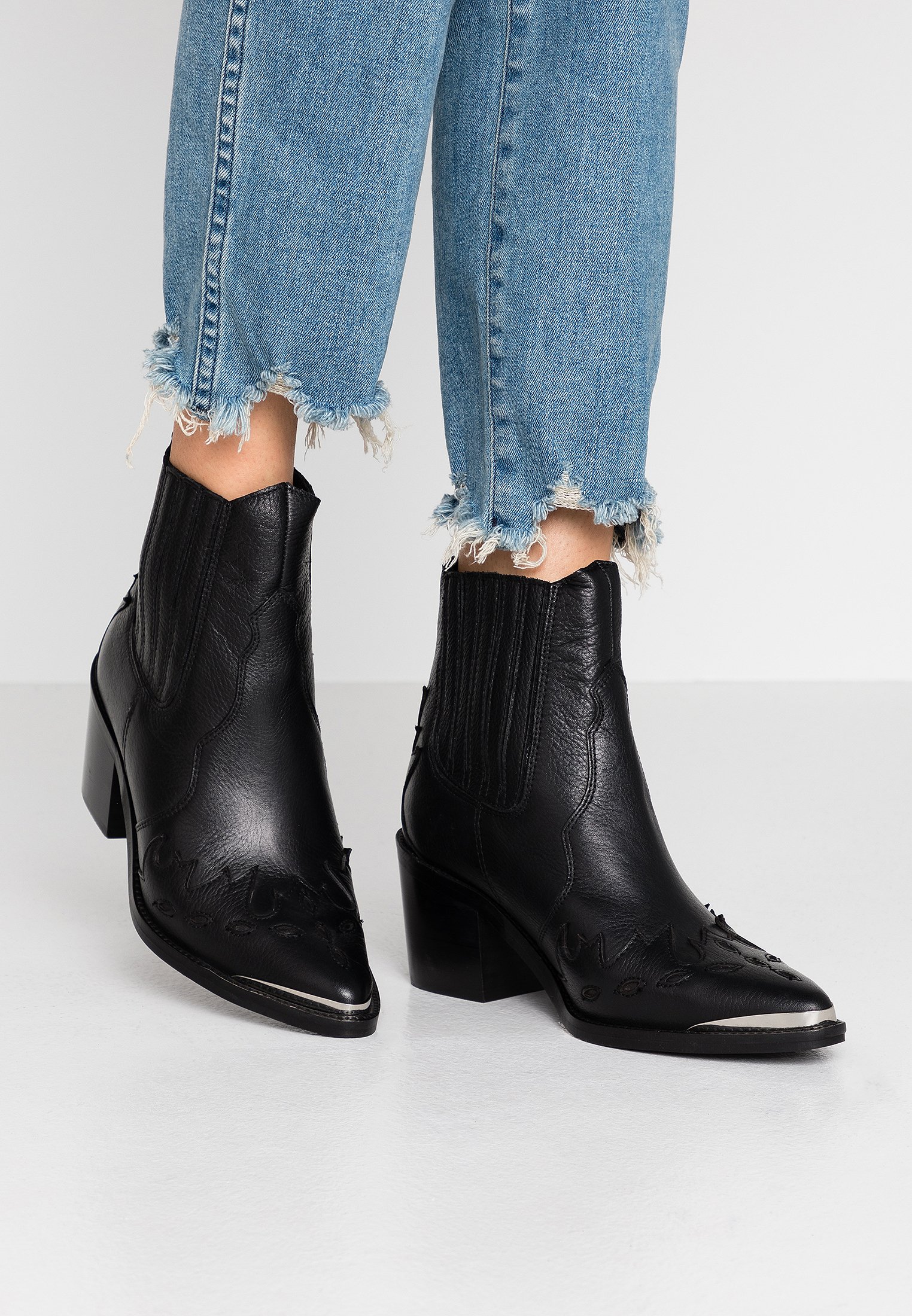 Esprit WHITLEY BOOTIE Cowboy Bikerlaarsjes black Esprit WHITLEY BOOTIE Cowboy Bikerlaarsjes black