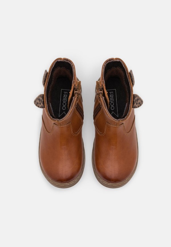 LEATHER – Stiefelette – cognac