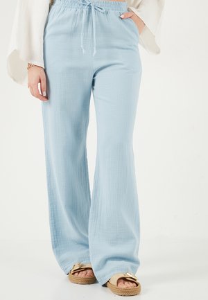 LELA, LELA TROUSERS RELAXED FIT - Püksid - blue