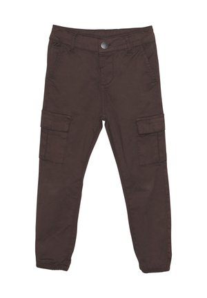 Pantalones cargo - coffee bean