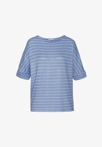 Unausgewählt, blau gestreift