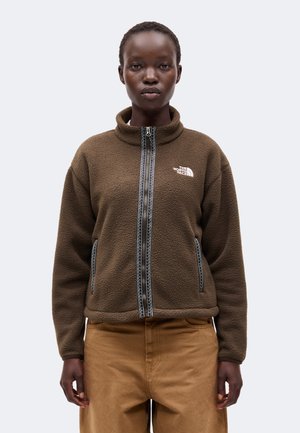 The North Face, JACKET - Яке от полар - dark chestnut