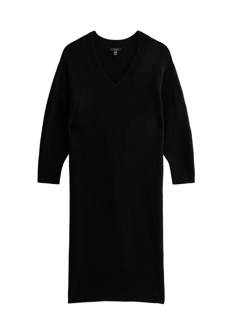New Look Curves Gebreide jurk zwart New Look Curves Gebreide jurk zwart