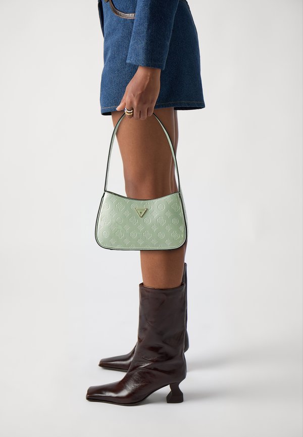 ARNELA TOP ZIP SHOULDER BAG - Handbag - celadon
