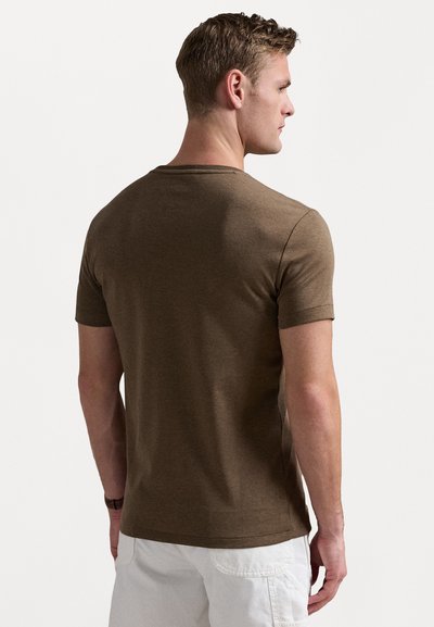 Polo Ralph Lauren CUSTOM SLIM FIT SOFT COTTON T-SHIRT - Tricou basic - cedar heather
