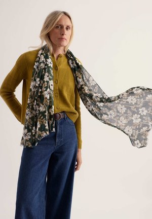 Seasalt Cornwall, SEASALT CORNWALL PENTILLIE SCARF - Scarf - green - cosmos stems light coppice