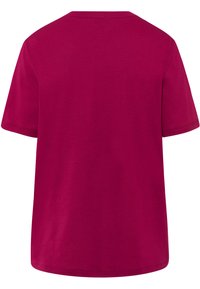 Hanro Jednoduché tričko - intense garnet