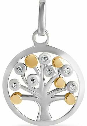 FAVS ZIRKONIA - Anhänger - silberfarben