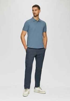 Poloshirt - blaugrau