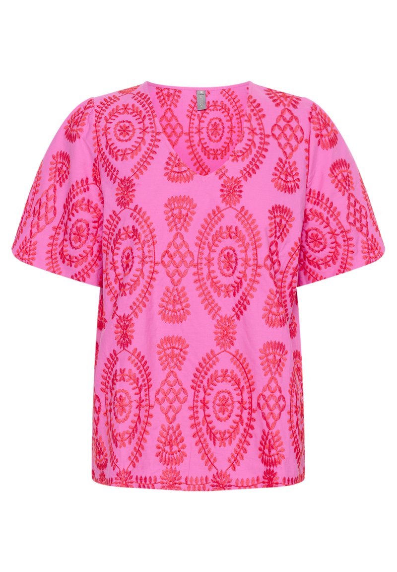 culture Blouse donkerroze