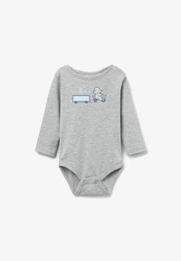 Maniche Lunghe Camicia Body Tezenis Tezenis Body Blau Y Grigio