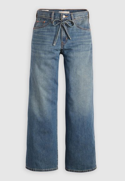 XL STRAIGHT - Jean boyfriend - stop flaxing linen+ denim