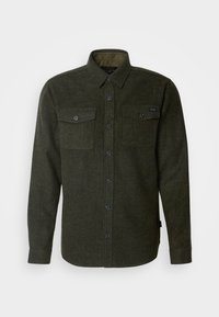 Unselected, mottled olive