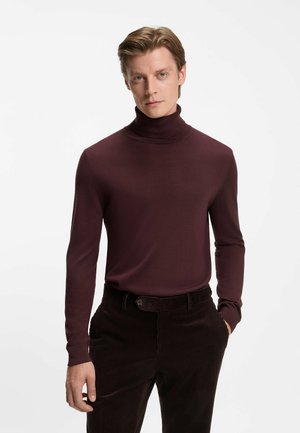 HERNANDO - Striktrøje - dark red six