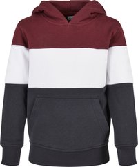 Urban Classics - Pulover s kapuco - port/white/navy Miniaturna slika 1