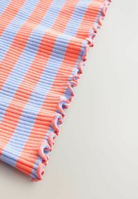 Next REGULAR FIT - LONG SLEEVE - Långärmad tröja - orange purple stripe