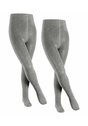 FALKE FAMILY 2-PACK MIX jasnoszary