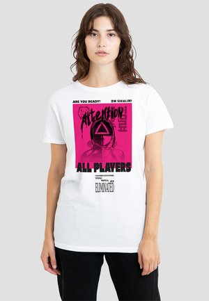 Print T-shirt - white