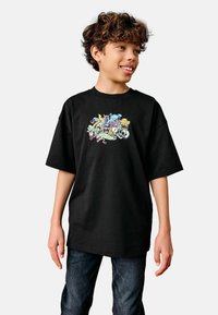 Unselected, black monsters back print