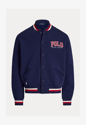 Polo Ralph Lauren LETTERMAN-LOGO BASEBALL JACKET - Bomberjacke - cruise navy
