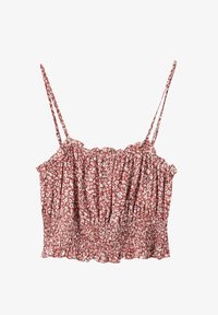 PULL&BEAR Top - light red
