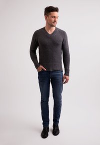 CASH-MERE Strickpullover - mittel anthrazit