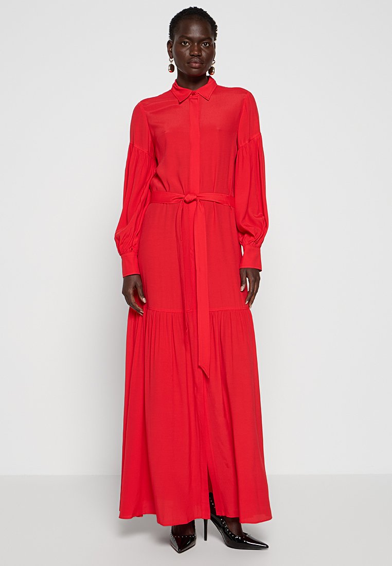 pinko Maxi-jurk rood pinko Maxi-jurk rood