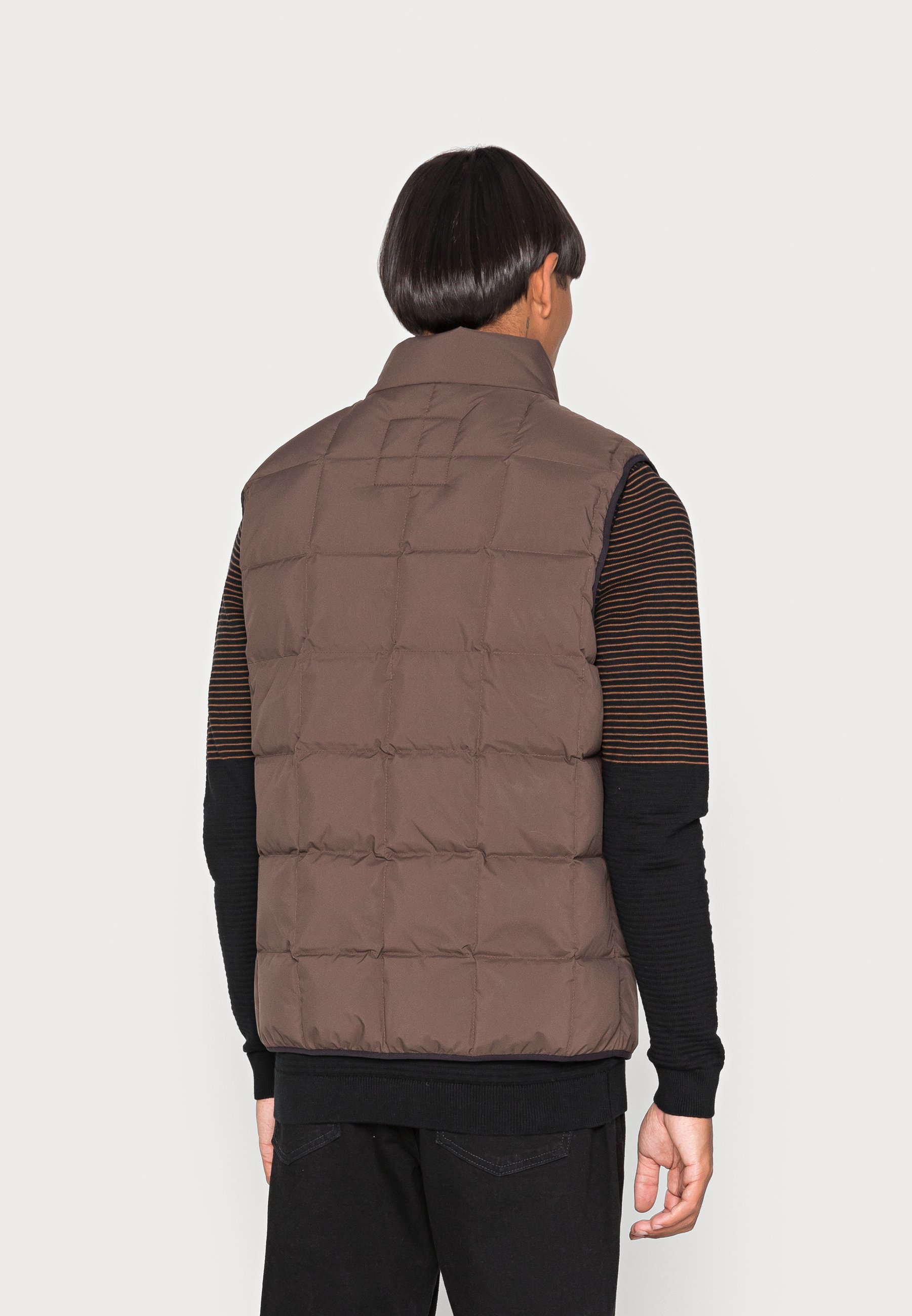 Abercrombie \u0026 Fitch Puffer Vest Waistcoat, Men's, Size: XL, Brown