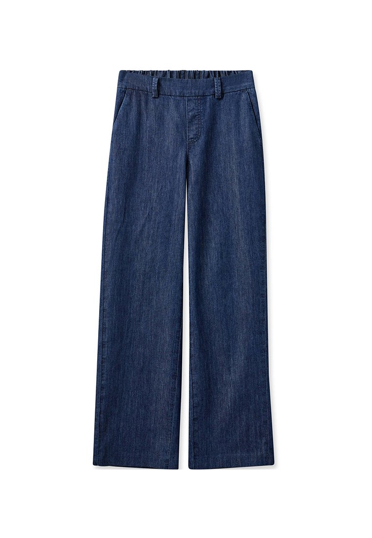 MOS MOSH Wijde jeans donkerblauw MOS MOSH Wijde jeans donkerblauw